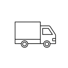 delivery truck icon