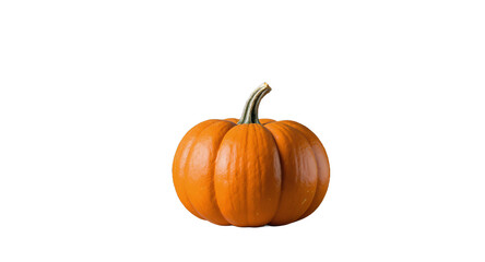 Obraz premium Perfect Autumn Pumpkin Vibrant Orange, Ready for Fall Festivities