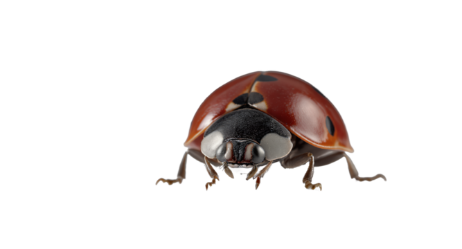 Stunning Close-Up of a Ladybug High-Resolution Insect Photography