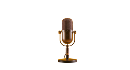 Vintage Microphone Podcast, Recording, Broadcasting, Voiceover