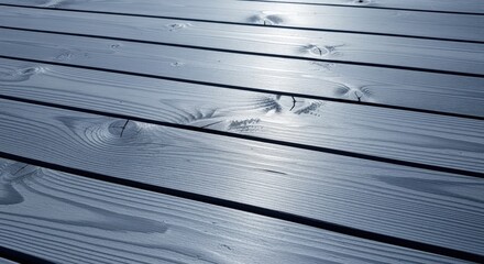 Obraz premium Wooden Planks Texture, Silver Surface, Abstract Background, Perfect for Mockups and Overlay, Empty Surface