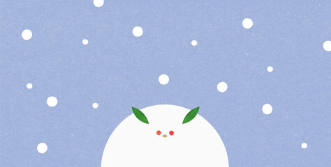 雪うさぎ