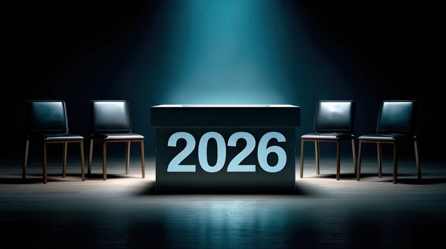 2026 Illuminated Table With Chairs - Powered by Adobe