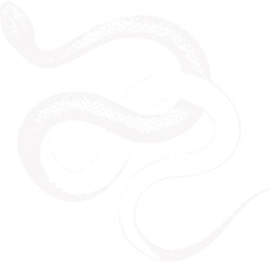 abstract illustration snake silhouette. Illustration of shape as an example of snake design. Dise&ntilde;o abstracto de serpiente en color blanco, negro y guinda. PNG. VEXTOREN. JPG