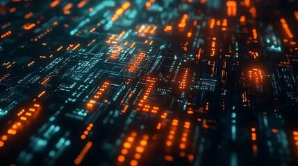 Glowing mesh pattern in digital data motion background high resolution picture