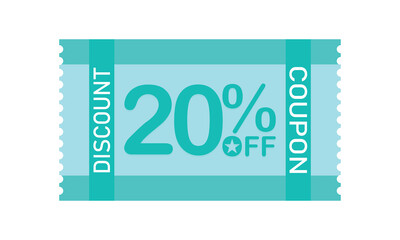 20% Discount Coupon Voucher Offer Save Shopping Deal Online