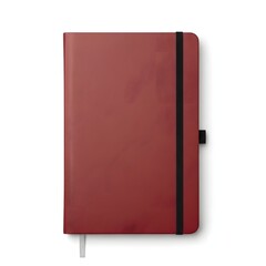 Elegance in Simplicity: A Red Notebook, Perfect for Capturing Thoughts, Plans, and Creative Inspirations, Ideal for Professional or Personal Use.