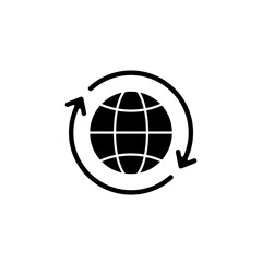 Icon a global, isolated against a clean background.