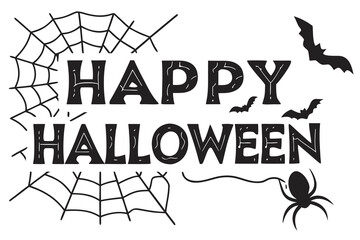 Happy Halloween vector illustration