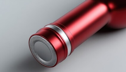 Close-up of a red wine bottle cap