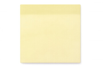 Transparent sticky note offering clean workspace for writing personal notes, messages, or brainstorming quick ideas