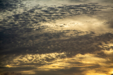 Obraz premium 奄美大島の夏の風景。空。雲。