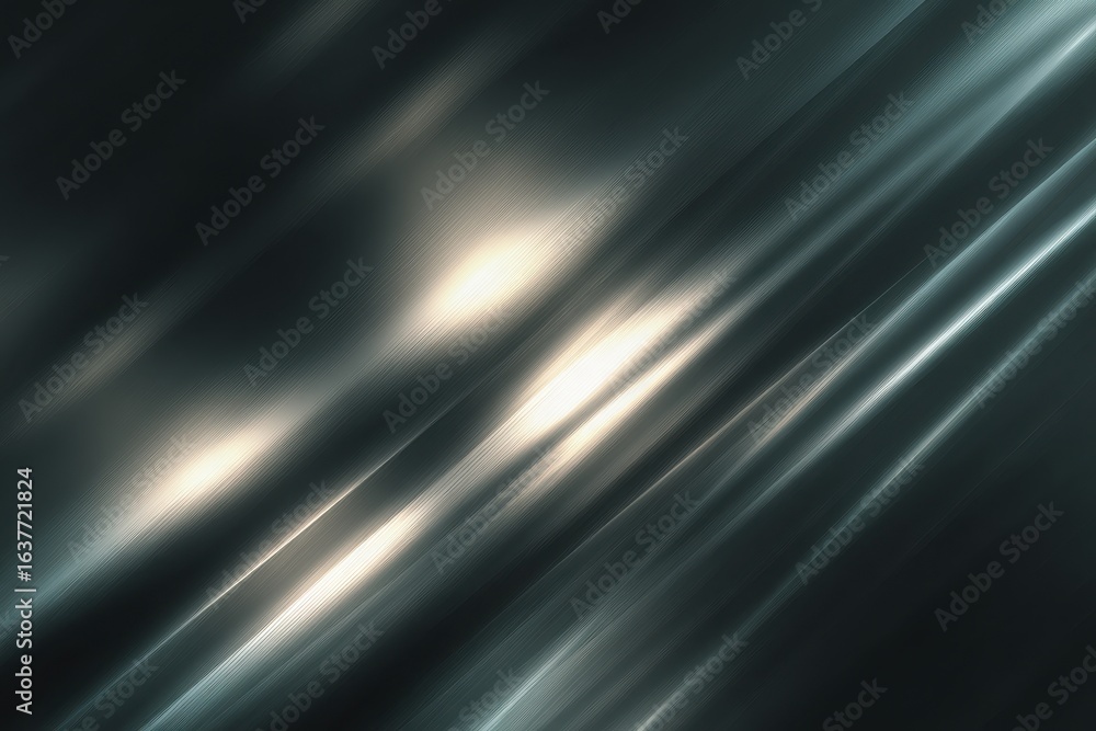 Aufkleber elegant satin fabric drapes with soft light reflections creating a serene atmosphere in a dimly lit 