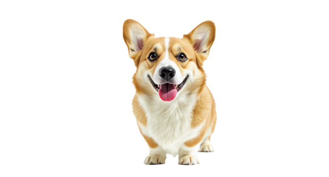 Happy Pembroke Welsh Corgi Dog Stock Photo Perfect for Pet Products More - Powered by Adobe
