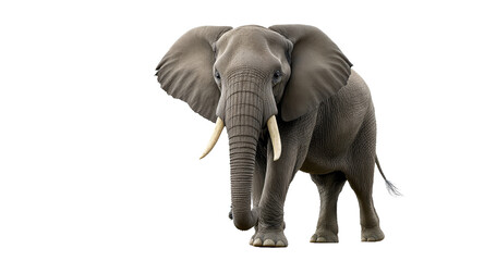 Obraz premium Majestic African Elephant High-Resolution Wildlife Image for Commercial Use