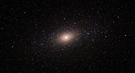 Obraz premium Stunning Globular Cluster in Deep Space Illuminated by Countless Stars Sparkling in the Darkness a Captivating Cosmic Display