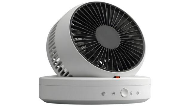 Adjustable desktop fan with built-in humidifier ? versatile icon for chef tools and cooking themes