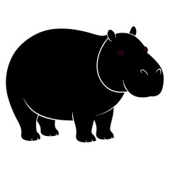 rhino vector illustration
