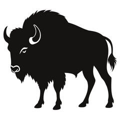 vector illustration of a bull