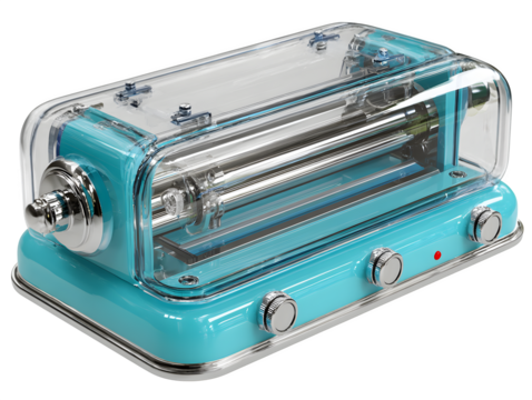 Compact food sealer with vacuum function ? perfect for modern kitchen visuals and culinary branding