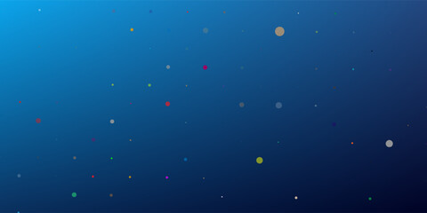 Dots Seamless Patterns Vector Set. Abstract Geometric Multicolor Backgrounds with Small Circles. Polka Dots Wallpaper.