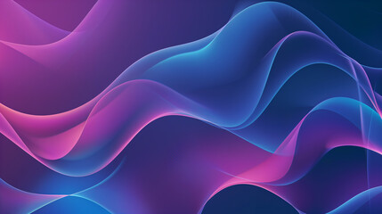 Colorful wavy background with paper cut style. background or wallpaper