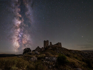 castle in the night