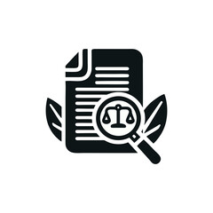 Document icon for legal services