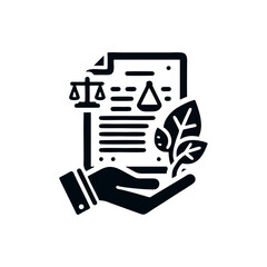 Document icon for legal services