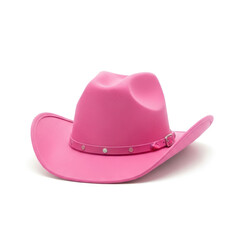 pink hat isolated on white