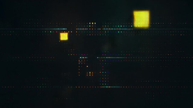 Digital Glitch Noise Effect &ndash; High-Quality Abstract Video Background
