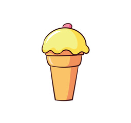 ice cream vector illustration