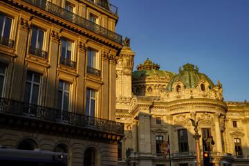 beautiful Haussmannian architecture in Paris , real estate