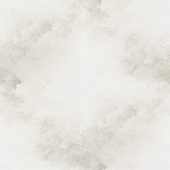 Abstract watercolor-style background with light gray and white tones. The design has a cloudy or smoky appearance. Seamless pattern. 