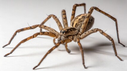Huntsman Spider on studio background