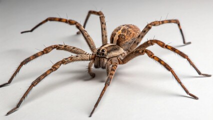 Huntsman Spider on studio background