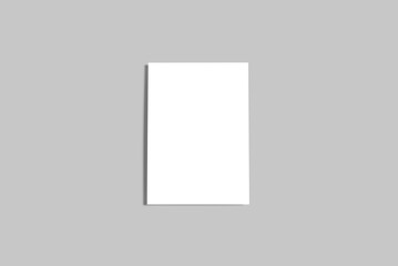 A4 Flyer Mockup Design Blank