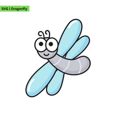 A vibrant dragonfly icon logo showcasing a dragonfly with rainbow-colored wings, representing diversity and creativity in a lively and eye-catching design.
