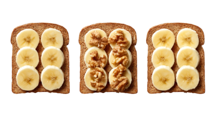 A simple and delicious homemade sandwich featuring creamy peanut spread and sweet sliced bananas on soft bread a classic comfort food combination for a quick and satisfying meal or snack.