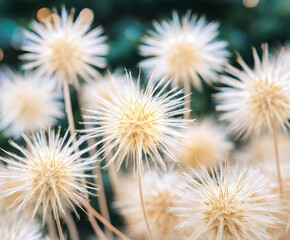 Obraz premium Delicate seeds dance in gentle breeze