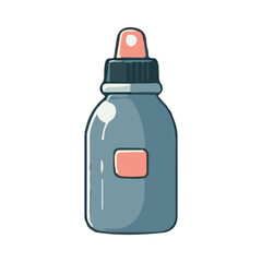 water bottle illustration design