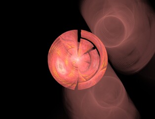 Imaginatory fractal abstract background Image