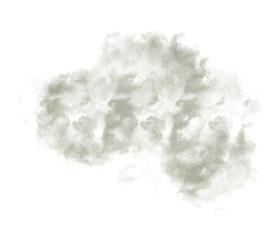 Watercolor stain decoration