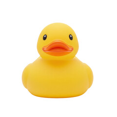 Yellow rubber duck classic bath toy for childhood fun