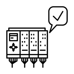 PLC is functioning normally