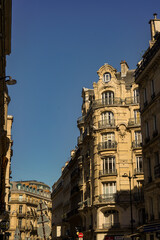 beautiful Haussmannian architecture in Paris , real estate
