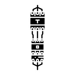 Fototapeta premium Contactor and overload sensor icon