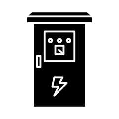 Electric box icon