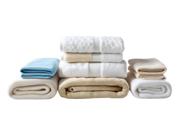 きれいにたたんだ清潔なタオル