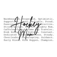 hockey mom svg